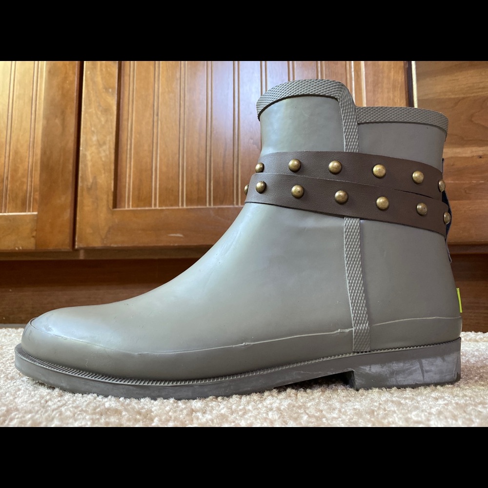 Western Chief Lodge Ankle Rubber Booties Boots 10